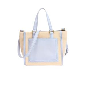 American Leather Co. Bayberry Small Leather Tote w/ Crossbody Strap Women’s